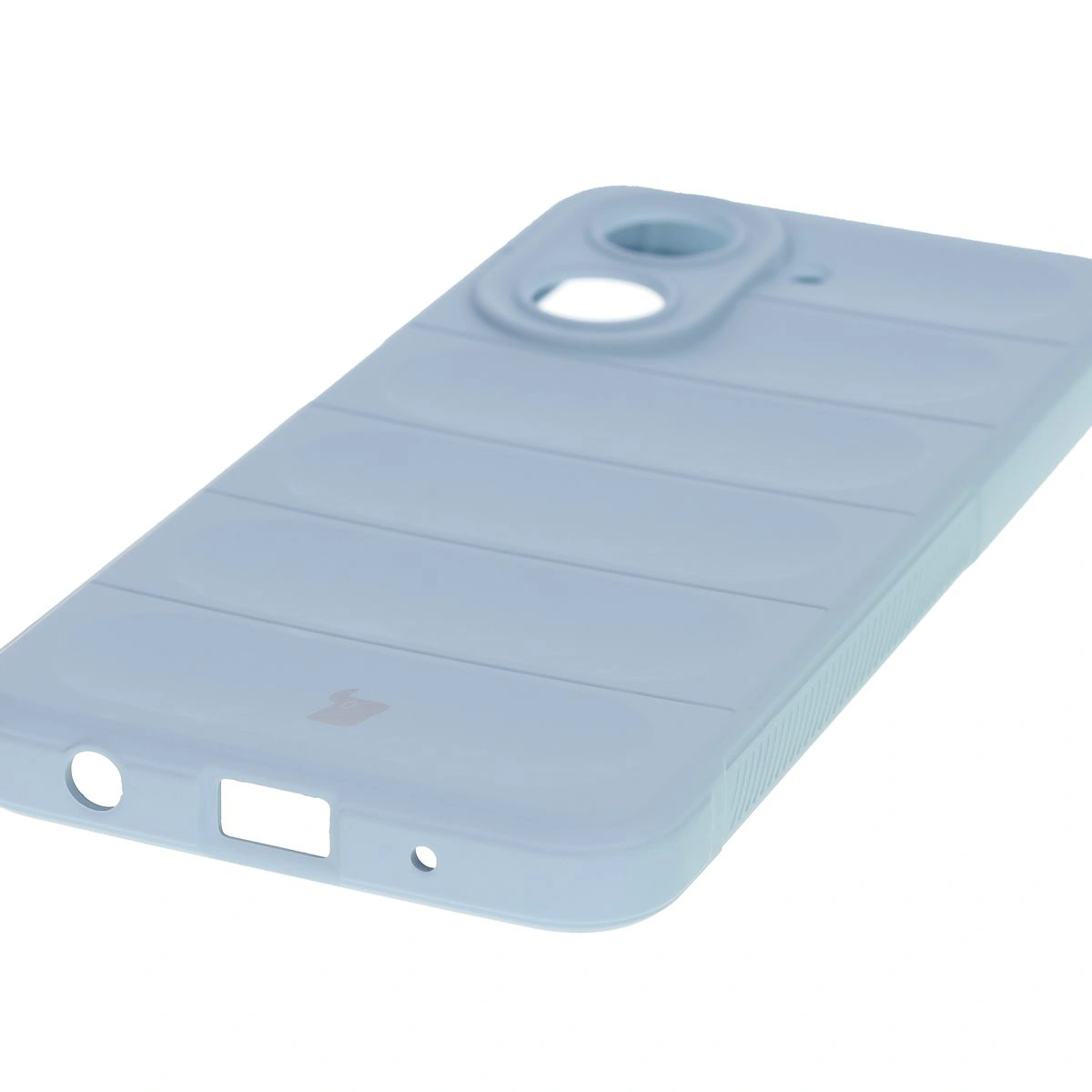 Precyzyjne wycięcia i kompatybilność z ładowaniem indukcyjnym w etui Bizon Case Tur do Xiaomi Redmi A5 4G / Xiaomi POCO C71 4G