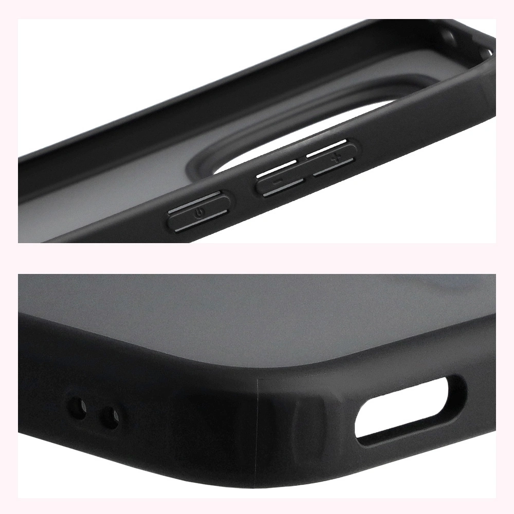 Wzmocnione narożniki i podwyższone ranty ekranu w etui Bizon Case Angelo do Xiaomi Redmi Note 15 Pro 5G