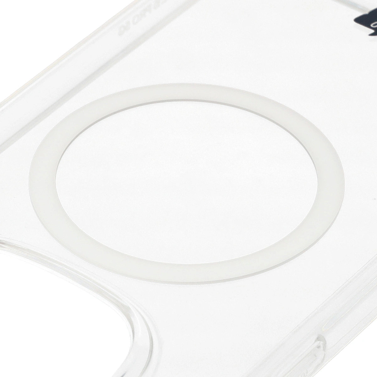 Pierścień magnetyczny w etui Bizon Case CrystalO do Xiaomi Redmi Note 15 Pro 5G