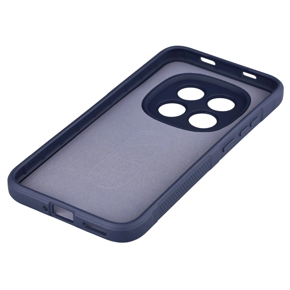 Precyzyjne wycięcia i kompatybilność z ładowaniem indukcyjnym w etui Bizon Case Tur do Xiaomi Redmi Note 15 Pro 5G