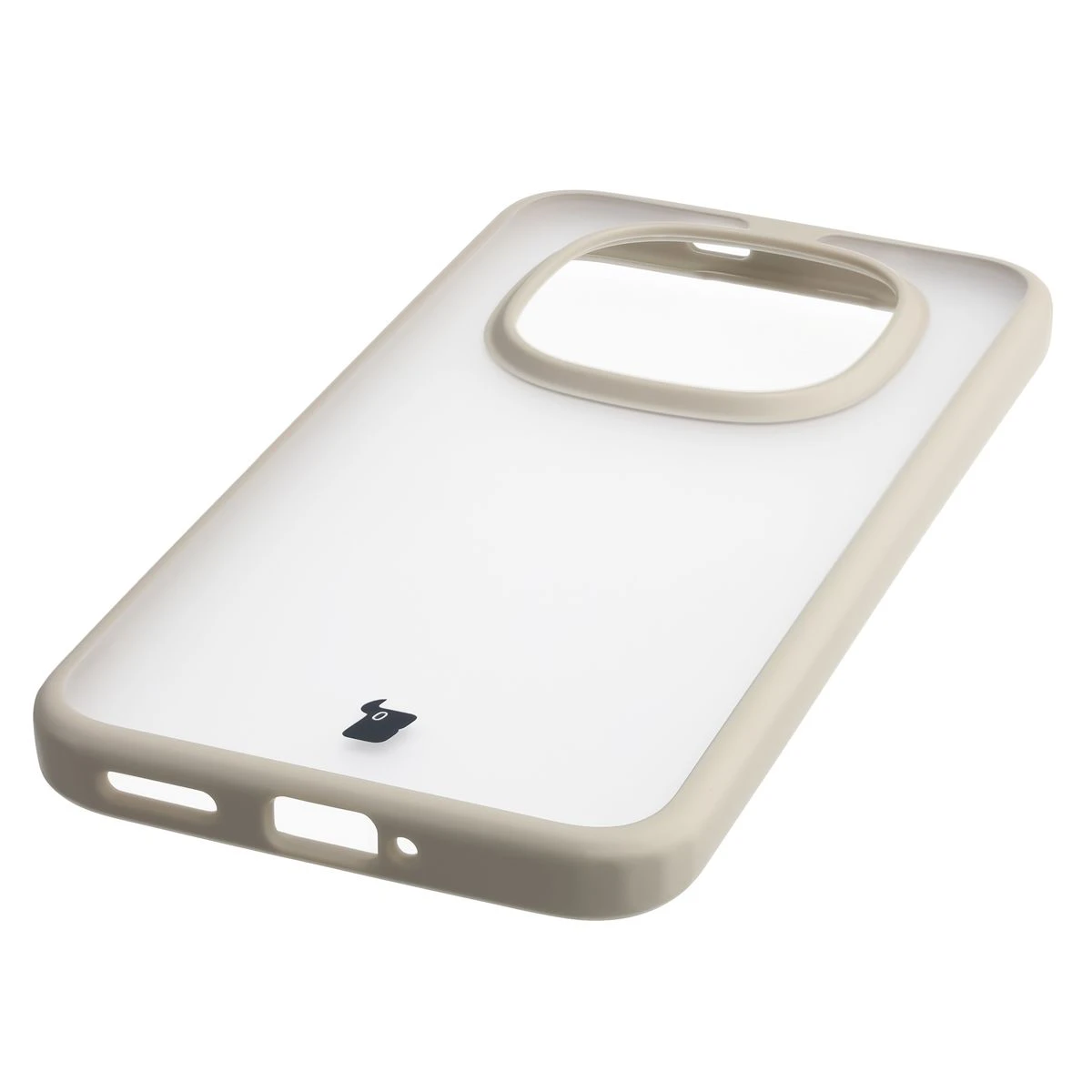 Zintegrowane przyciski, wycięcia i hybrydowy materiał w etui Bizon Case Angelo do Xiaomi Redmi Note 15 Pro Plus 5G / POCO M8 Pro 5G