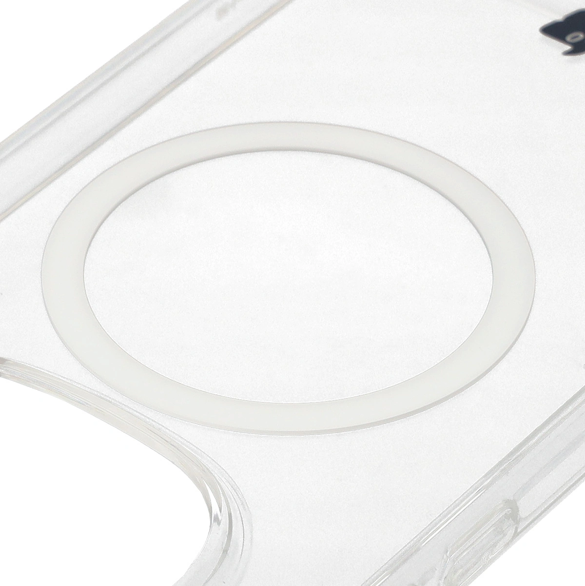 Pierścień magnetyczny w etui Bizon Case CrystalO do Xiaomi Redmi Note 15 Pro Plus 5G