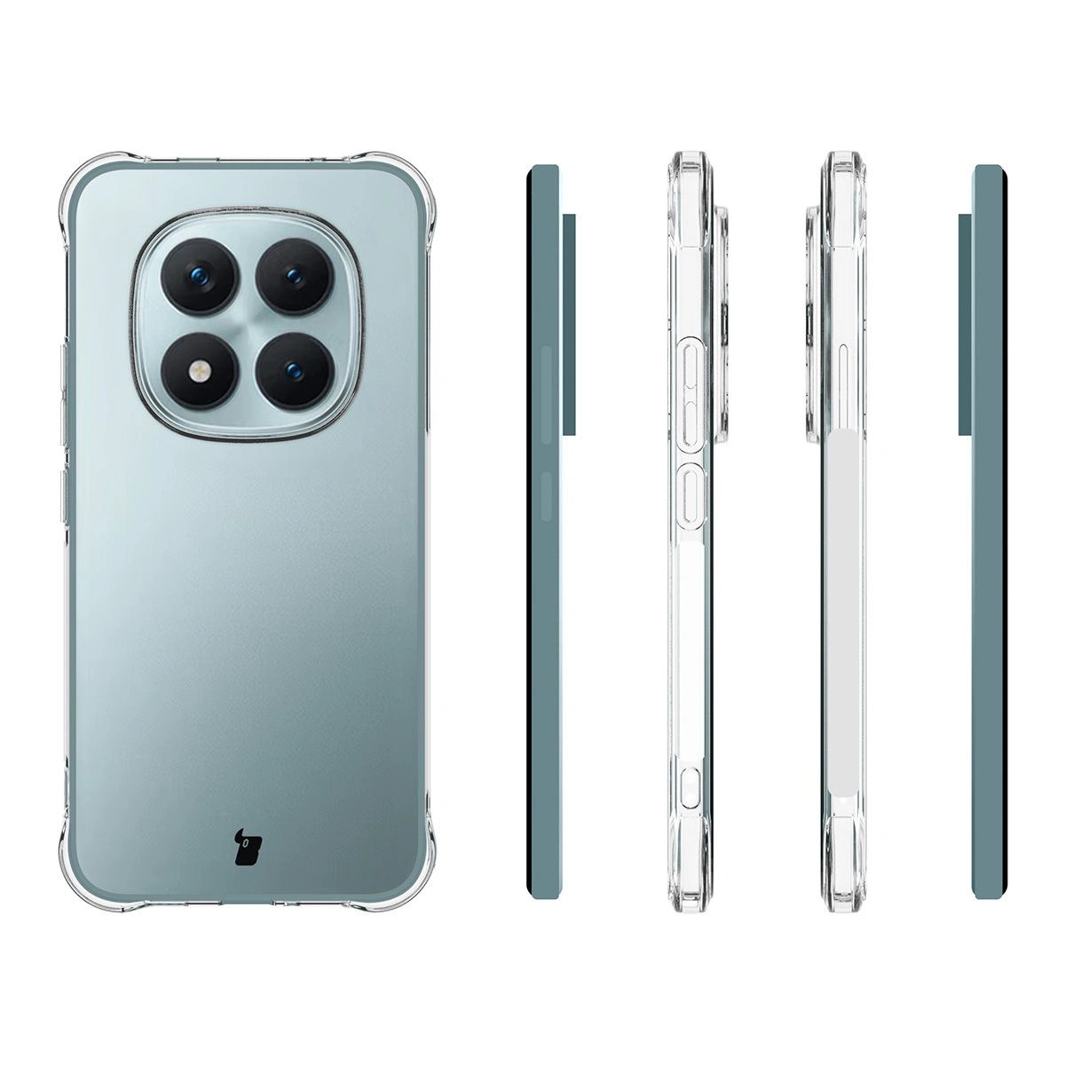 Etui Bizon Case Salpa do Xiaomi Redmi Note 15 Pro Plus 5G / POCO M8 Pro 5G z różnych stron