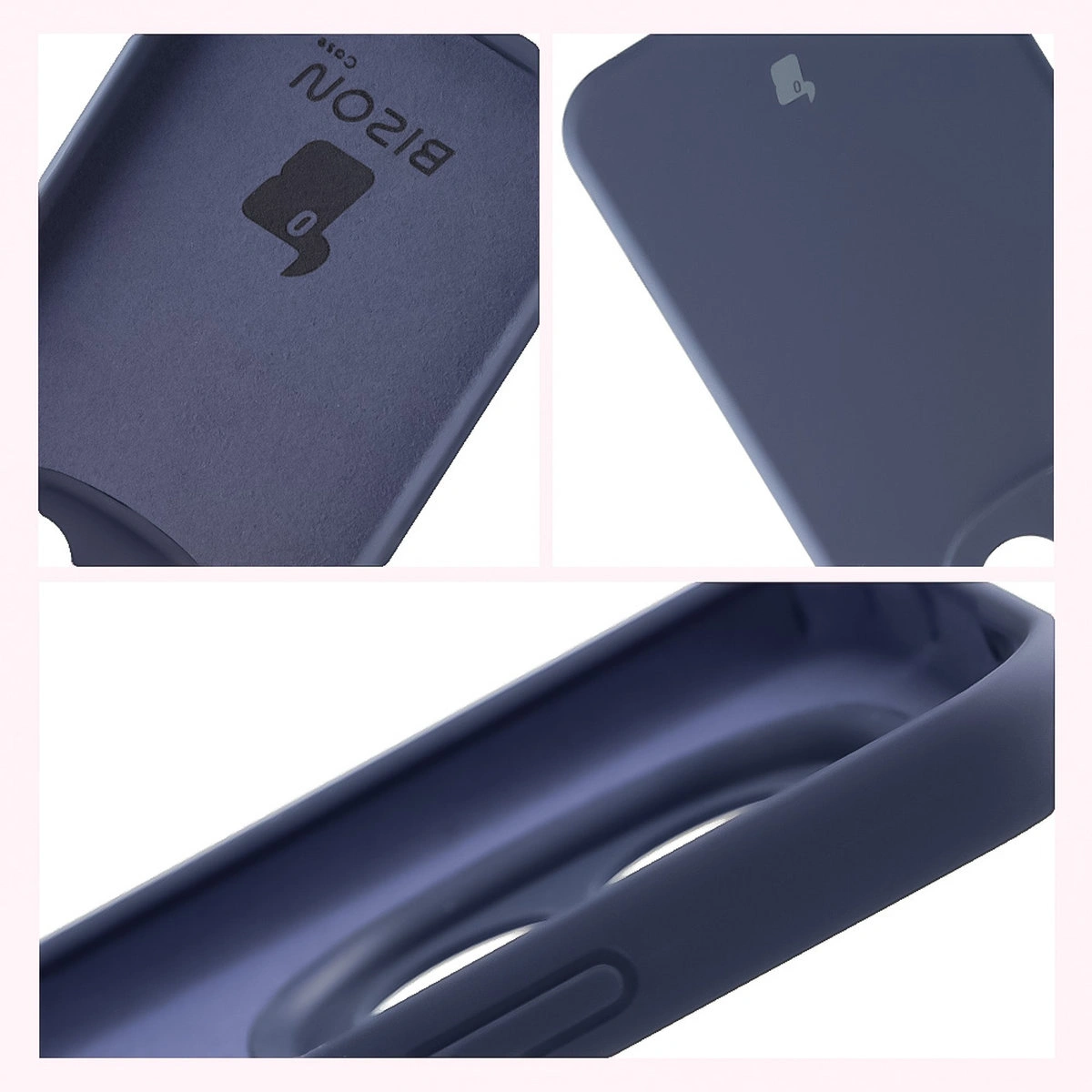 Konstrukcja etui Bizon Soft Case: zintegrowane osłony, podwyższone krawędzie i wyściółka z mikrofibry do Xiaomi Redmi Note 15 Pro Plus 5G / POCO M8 Pro 5G