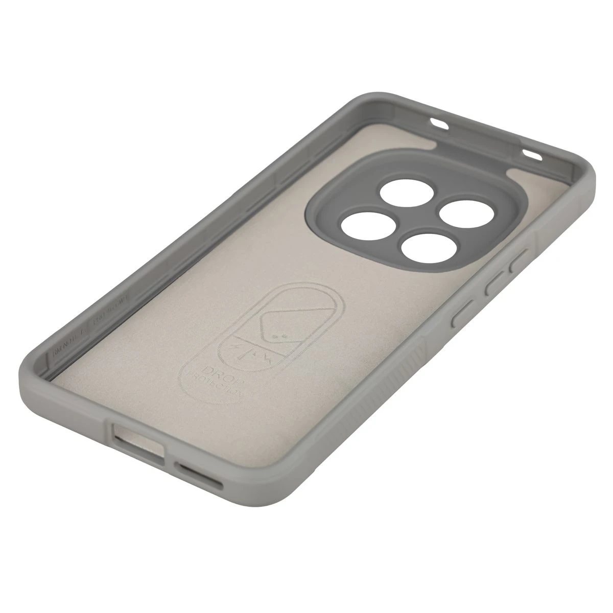 Precyzyjne wycięcia i kompatybilność z ładowaniem indukcyjnym w etui Bizon Case Tur do Xiaomi Redmi Note 15 Pro 4G