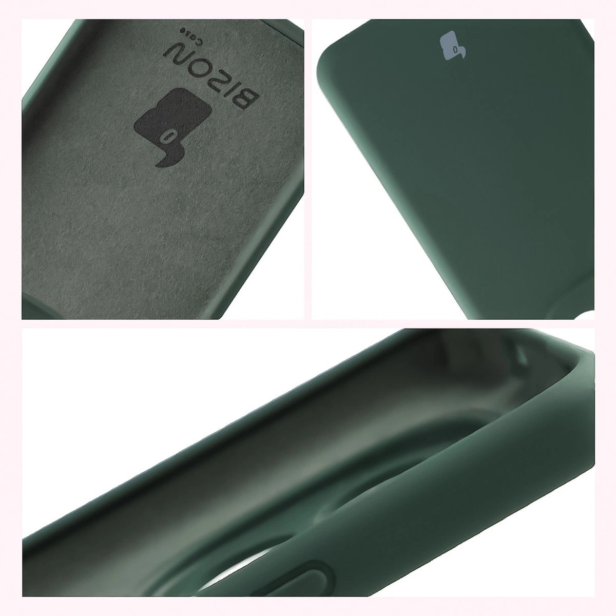 Konstrukcja etui Bizon Soft Case: zintegrowane osłony, podwyższone krawędzie i wyściółka z mikrofibry do Xiaomi Redmi Note 15 Pro 4G