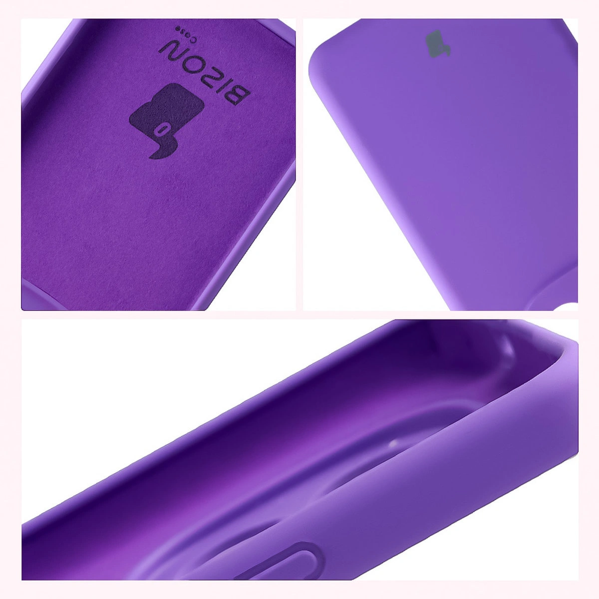 Konstrukcja etui Bizon Soft Case: zintegrowane osłony, podwyższone krawędzie i wyściółka z mikrofibry do Xiaomi Redmi Note 15 Pro 4G