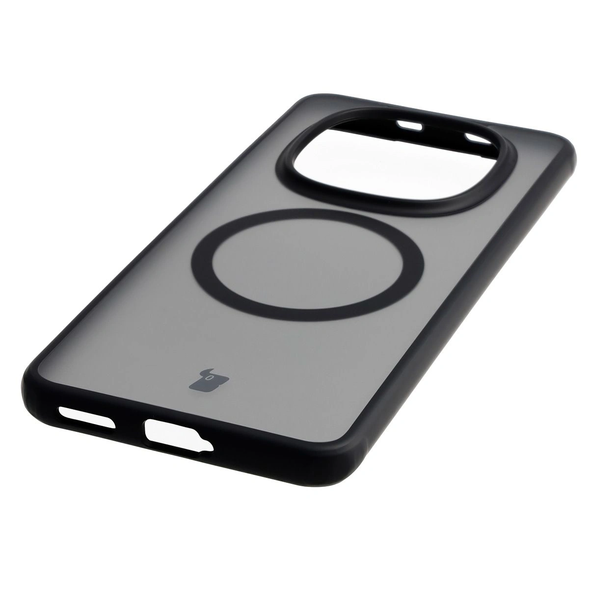 Zintegrowane przyciski, wycięcia i hybrydowy materiał w etui Bizon Case MatteO do Xiaomi Redmi Note 15 / Xiaomi POCO M8 5G