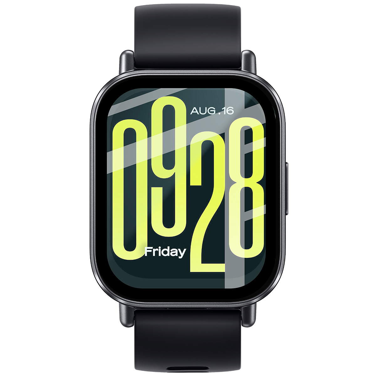 Szkło hybrydowe z czarną ramką idealnie dopasowane do Xiaomi Redmi Watch 5 Active