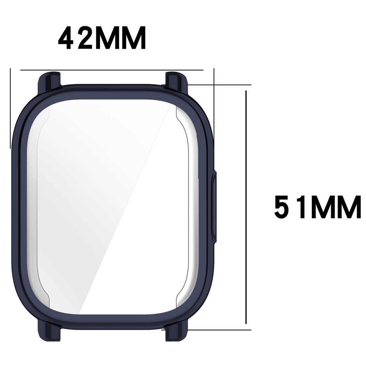 Etui Bizon Case Watch Felipe dla Xiaomi Redmi Watch 5 Lite