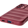 Pancerne etui Bizon Case Tur do Galaxy M35 5G, burgundowe