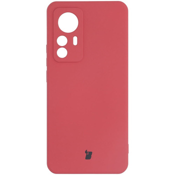 Etui Bizon Case Silicone do Xiaomi 12T, brudny róż