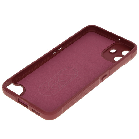 Pancerne etui Bizon Case Tur do Nothing CMF Phone 1, burgundowe