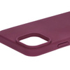 Silikonowe etui Bizon Soft Case do iPhone 15 Plus, ciemnofioletowe