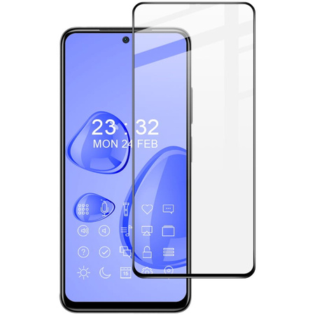 Szkło hartowane Bizon Glass Edge do Poco M4 Pro, czarne