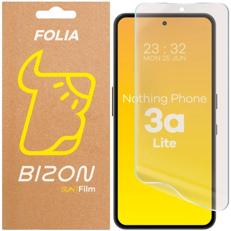Folia matowa Bizon Glass Film Sun do Nothing Phone (3a) Lite, 1 sztuka