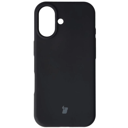 Silikonowe etui Bizon Soft Case do iPhone 17, czarne