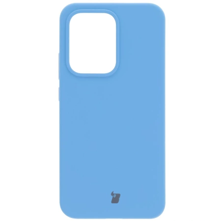 Silikonowe etui Bizon Soft Case do Oppo Reno13, niebieskie