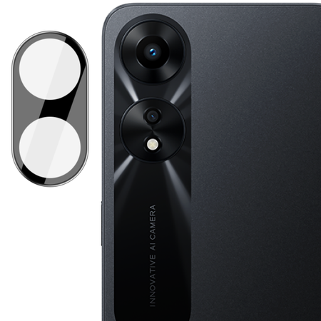 Szkło na aparat Bizon Glass Silk Lens do Oppo A78, 2 sztuki