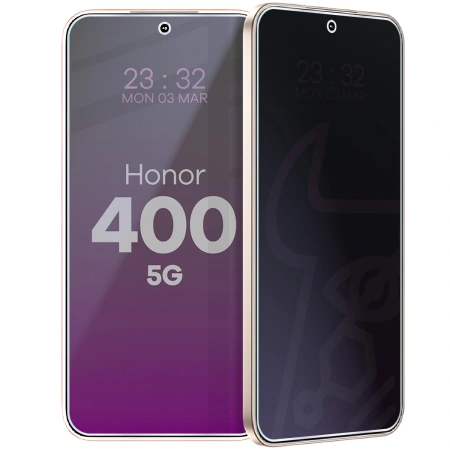 Prywatyzujące szkło hybrydowe Bizon Glass Mule Shadow do Honor 400 5G, matowe