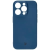 Etui Bizon Case Łupka do iPhone 15 Pro, niebieskie