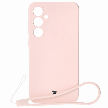 Etui Bizon Case Silicone do Galaxy S23 FE, jasnoróżowe