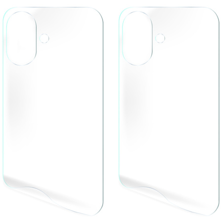 Folia hydrożelowa na tył Bizon Glass Hydrogel Back Duo do iPhone 16, 2 sztuki
