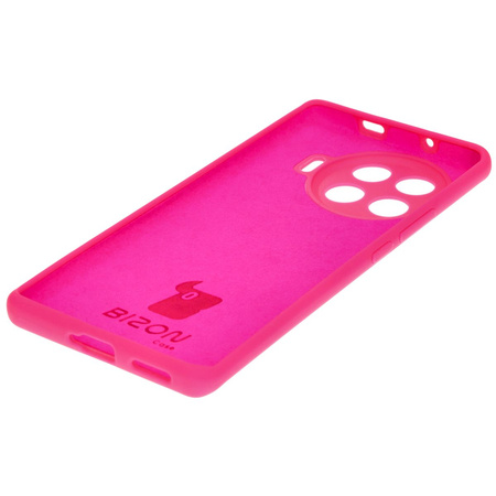 Silikonowe etui Bizon Soft Case do Tecno Spark 20 Pro+, neonowo-różowe
