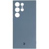 Etui Bizon Case Silicone Sq do Galaxy S23 Ultra, szare