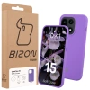 Silikonowe etui Bizon Soft Case do OnePlus 15, fioletowe