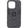 Etui Bizon Case Armor Ring do iPhone 14 Pro, czarne