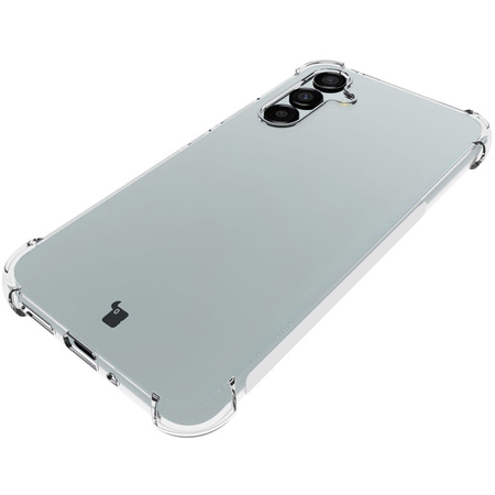 Etui + 2x szkło + obiektyw Bizon Case Clear Pack do Galaxy A54 5G, przezroczyste