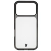Etui Bizon Case Halo do iPhone 17 Pro, przydymione-czarne
