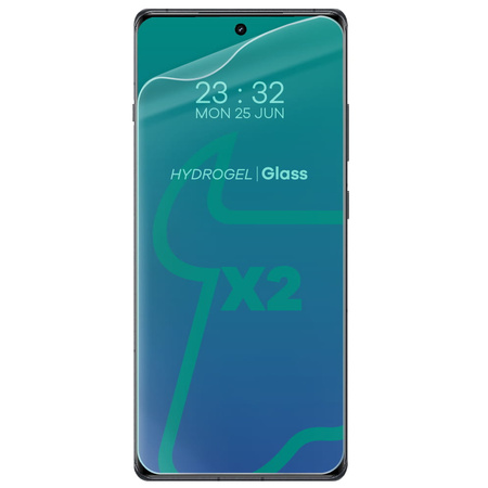 Folia hydrożelowa na ekran Bizon Glass Hydrogel Front do OnePlus 12R, 2 sztuki