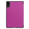 Etui z klapką Bizon Case Tab Croc do Xiaomi Redmi Pad 2, fioletowe