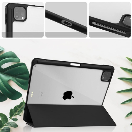 Etui Bizon Case Tab Clear Matt do iPad Pro 11 2022/2021/2020/2018, czarne