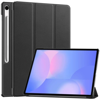 Etui z klapką Bizon Case Tab Croc do Galaxy Tab S10 FE Plus, czarne