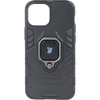 Etui Bizon Case Armor Ring do iPhone 13 Mini, czarne
