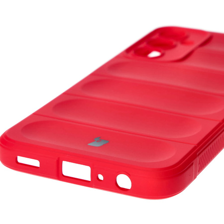 Pancerne etui Bizon Case Tur do Galaxy A24 4G, czerwone