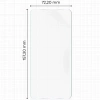 Folia hydrożelowa na ekran Bizon Glass Hydrogel Front do Nothing Phone (3a) / (3a) Pro / CMF Phone 2 Pro, 1 sztuka