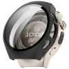 Etui ze szkłem do zegarka Bizon Case+Glass Watch do Huawei Watch 5 42 mm, matowe czarne
