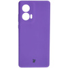 Silikonowe etui Bizon Soft Case do Motorola Edge 50 Fusion, fioletowe