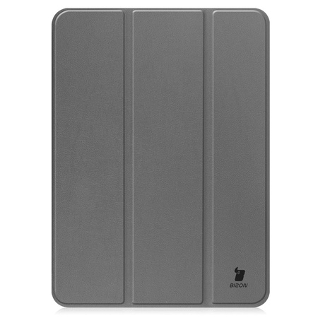 Etui Bizon Case Tab Croc do Oppo Pad 2 / OnePlus Pad, szare