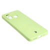 Etui Bizon Case Silicone Sq do Xiaomi Redmi 12C, jasnozielone