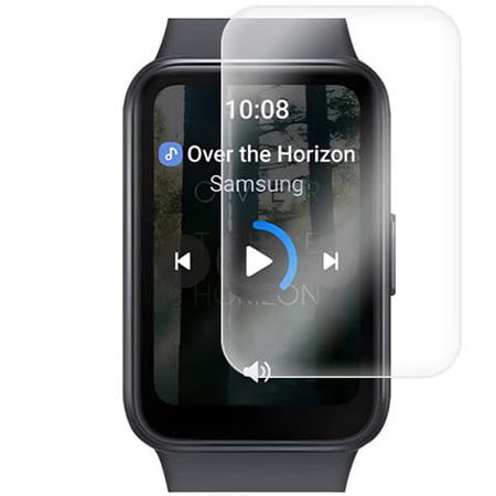 Folia hydrożelowa na ekran Bizon Glass Watch Hydrogel Duo do Galaxy Fit 3, 2 sztuki