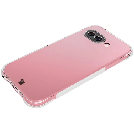Elastyczne etui + 2x folia na ekran Bizon Case Clear Pack do Pixel 9a