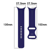 Silikonowy pasek Bizon Strap Watch Silicone S do Google Pixel Watch 3/Watch 2/Watch 1 41mm, szafirowy