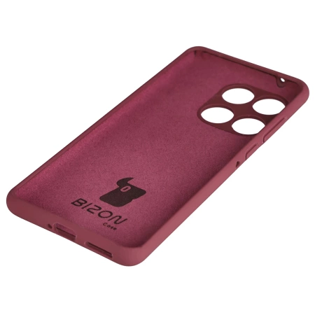 Silikonowe etui Bizon Soft Case do Motorola Edge 60 Fusion / 60, ciemnofioletowe