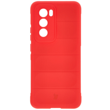Pancerne etui Bizon Case Tur do Oppo Reno 12, czerwone