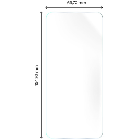 Folia hydrożelowa na ekran Bizon Glass Hydrogel Front Duo do Moto G73, 2 sztuki